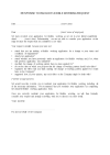 response to invalid flexible working request