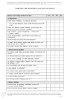 sanitary and washing facilities checklist