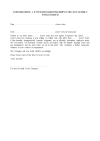 Letter designating employee as flexibly furloughed