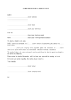 compensation claim letter