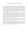 Notification of self-isolation memo