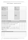 work equipment - condition checklist