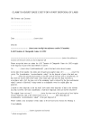 claim to adjust base cost for part disposal of land